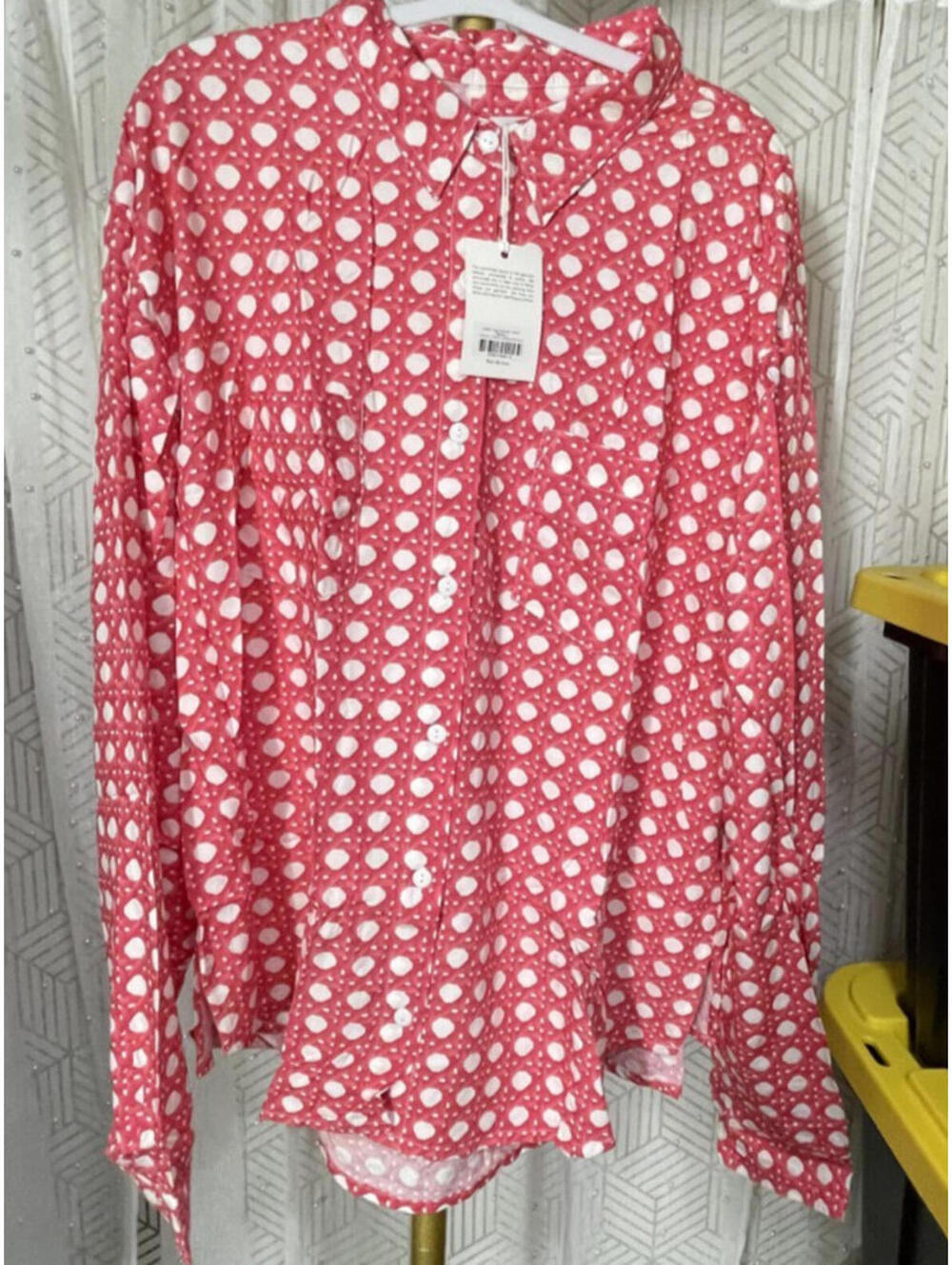 Piyama Marlon Raspberry Ratan Pajama Sleep Pant Set XXL Collared Long Sleeve